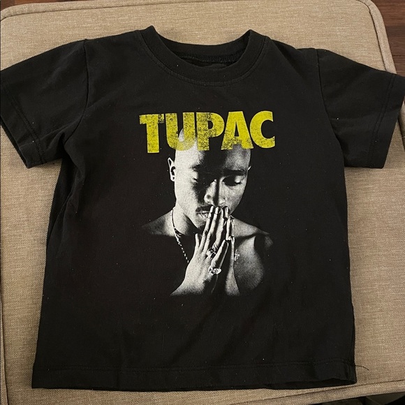 Red Graphic Tee with Excavator Print - Picture 4 of 6